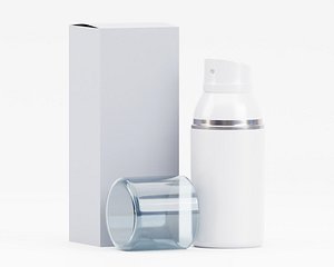 3D Cosmetic Spray Bottle model
