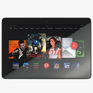 Amazon Fire HD 8.9 3D Model