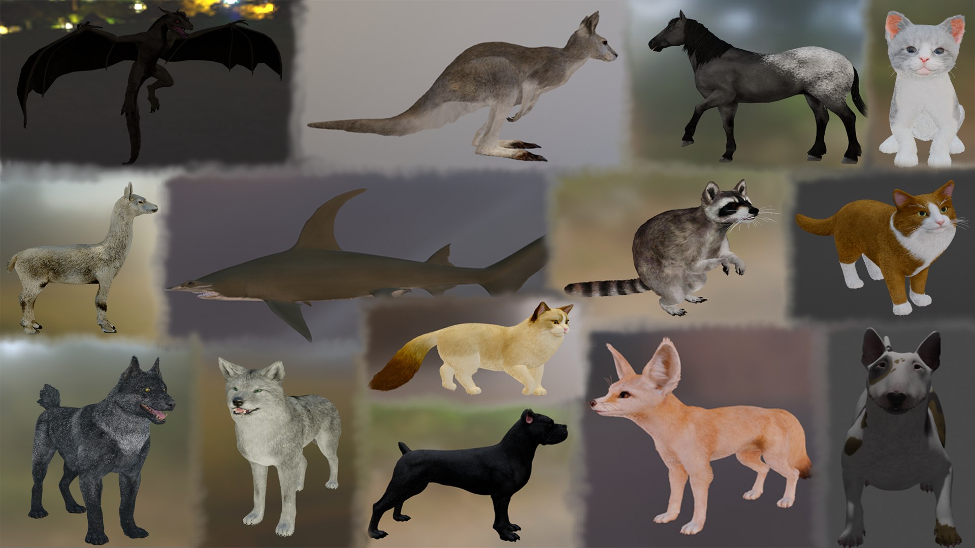 All Creatures Model - TurboSquid 2299419
