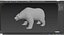Bear Bronze Statue