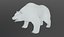 Bear Bronze Statue
