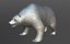 Bear Bronze Statue