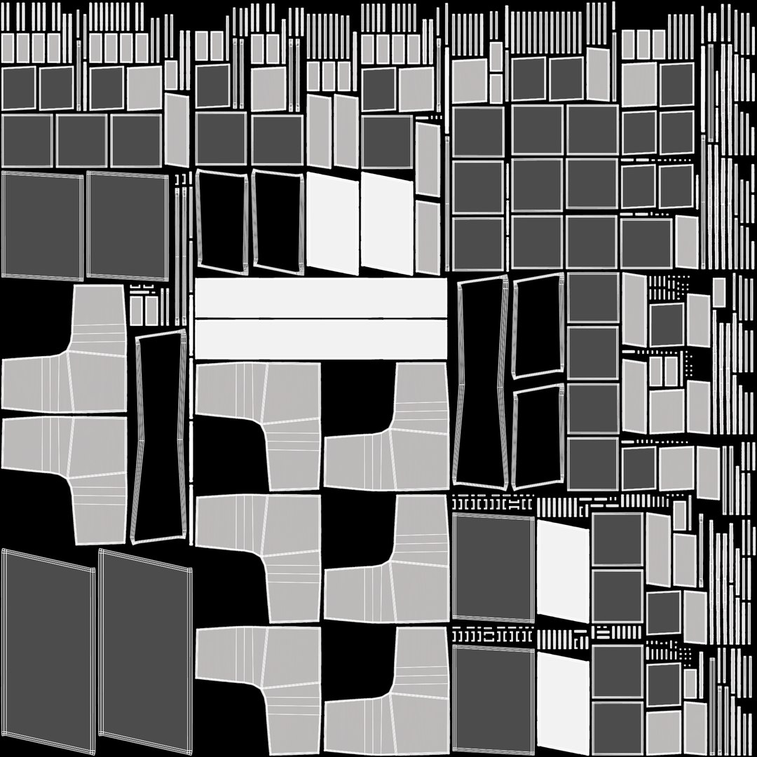 Cubicle 3D Model - TurboSquid 1901330