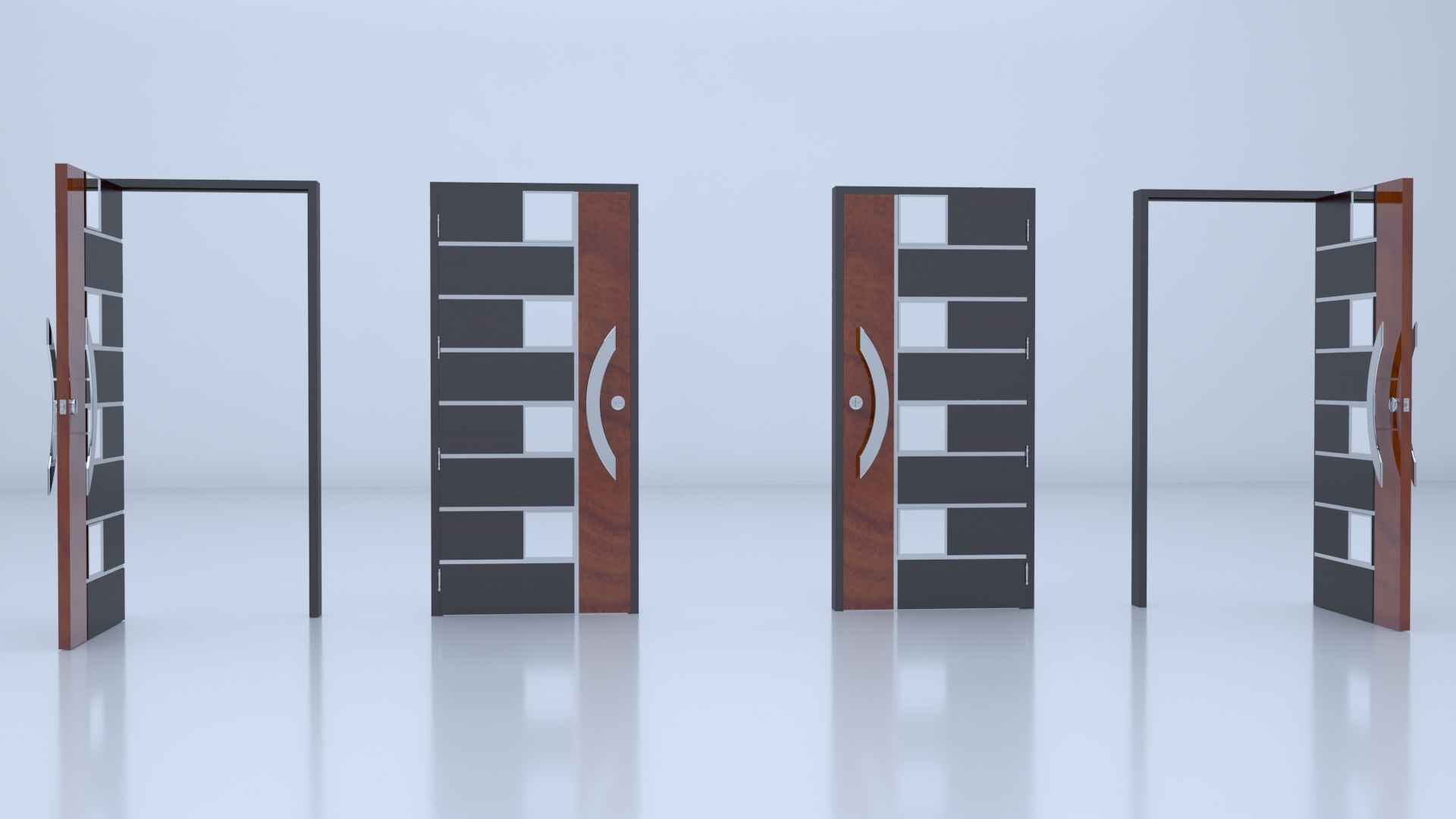 3D Door Design 19 Model - TurboSquid 2213504