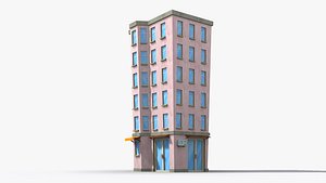 3D Cartoon Building x28