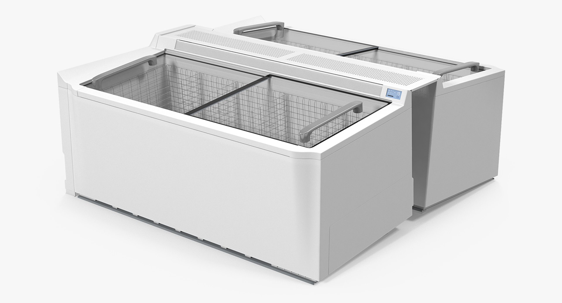 Ice Cream Freezers Collection 3D model preview