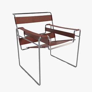 Bauhaus Wassily Chair 3D model