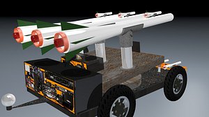 3d model missiles hd