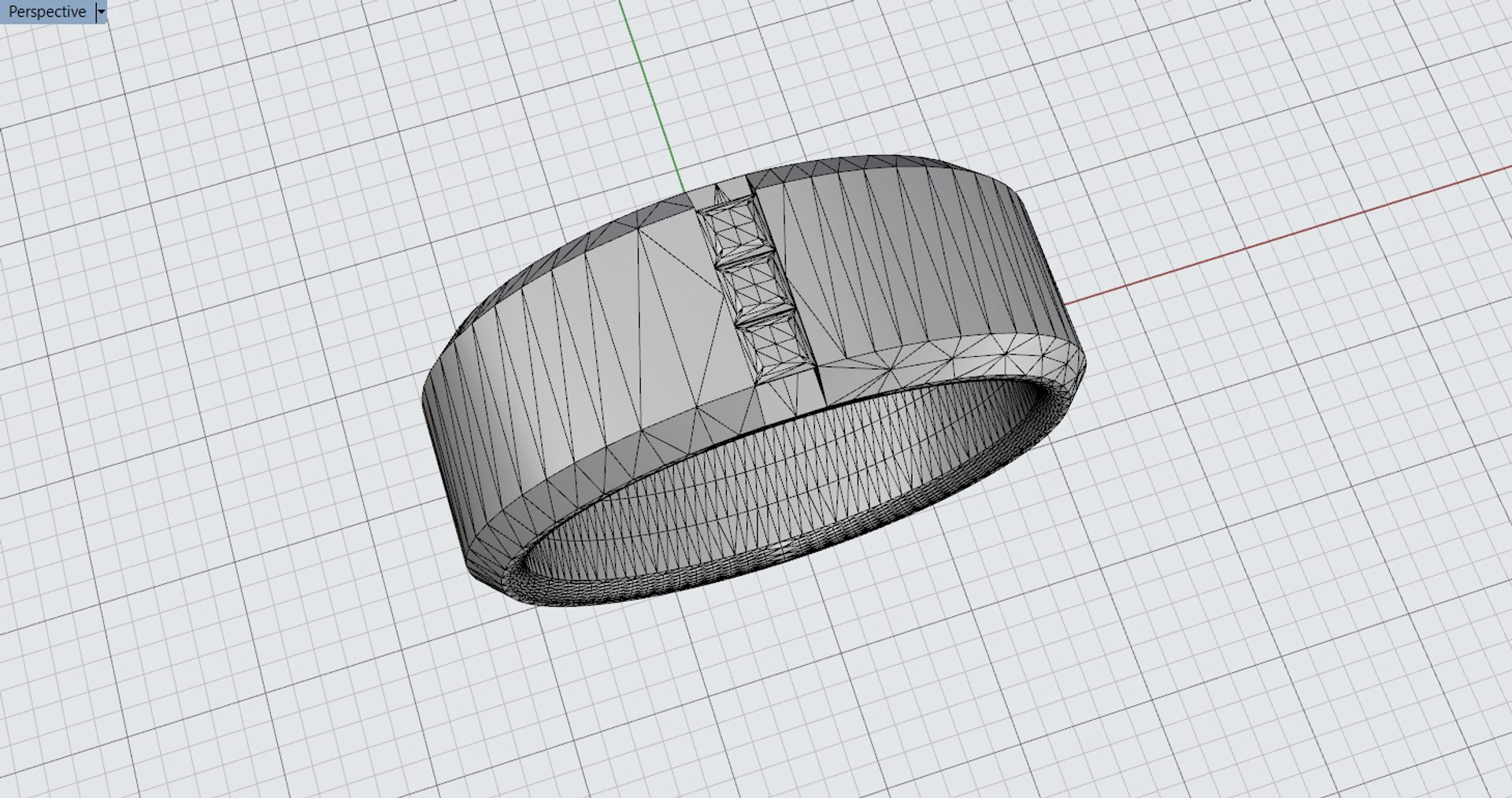 Channel Ring 3d Model