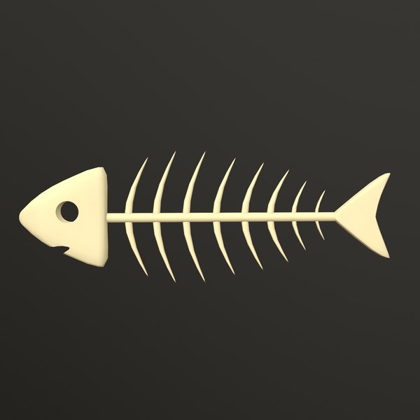 modelo 3d Fish Bone - TurboSquid 1882692