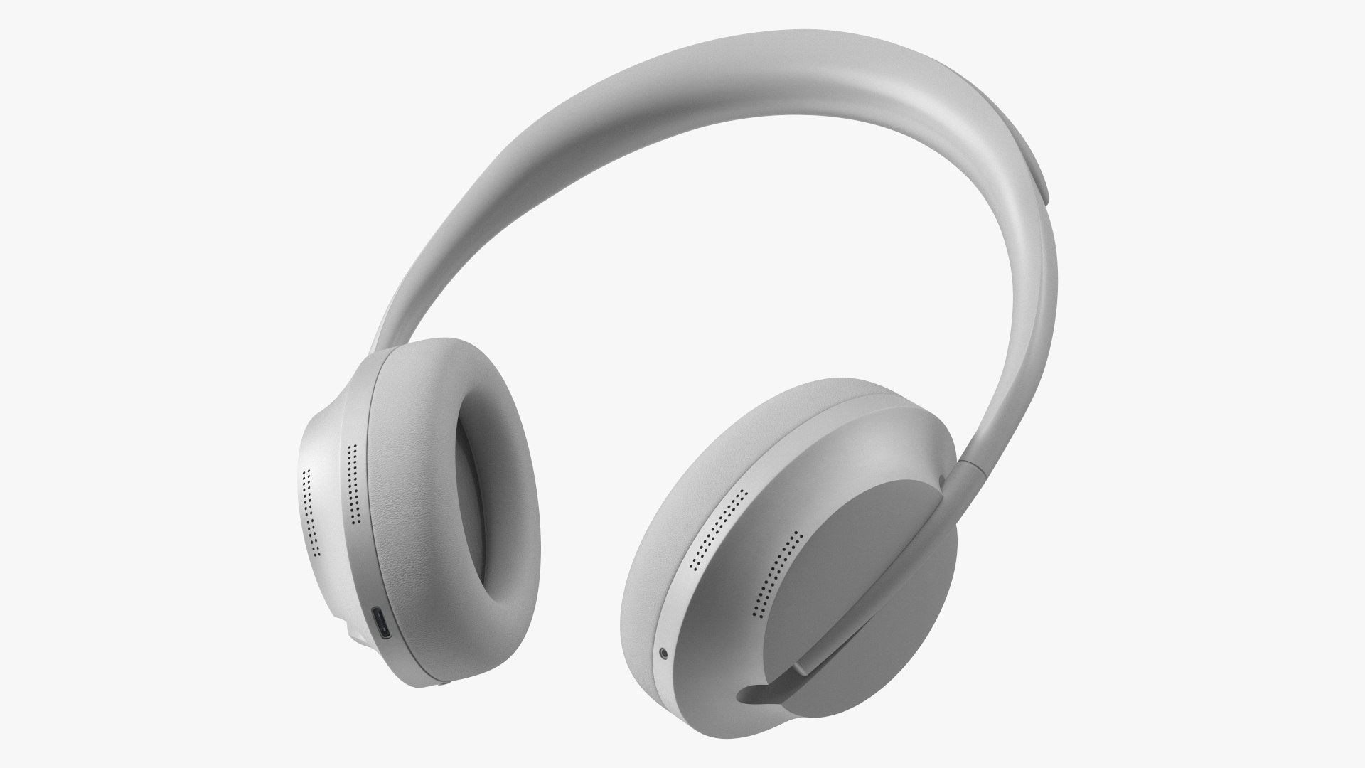Bose Noise Canceling Headphones 700 Silver 3D model preview