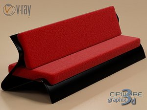 sofa bend 3ds