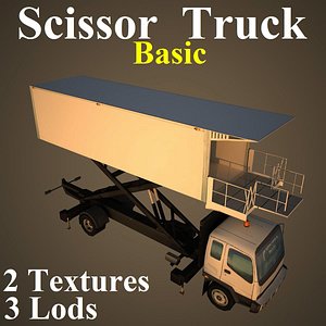 scissor basic 3D model