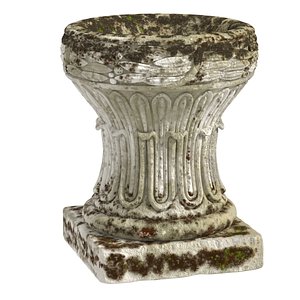 3D Rose Uniacke REGENCY PERIOD COTSWOLDS STONE URN