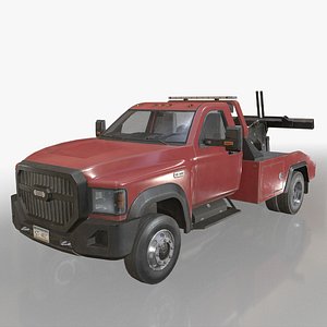 3D Medium Duty Truck VX400S - Wrecker