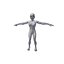 Kobieta 1 61m basemesh