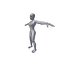 Kobieta 1 61m basemesh