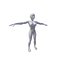Kobieta 1 61m basemesh