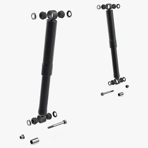 SUV Rear Shock Absorbers Exploded View