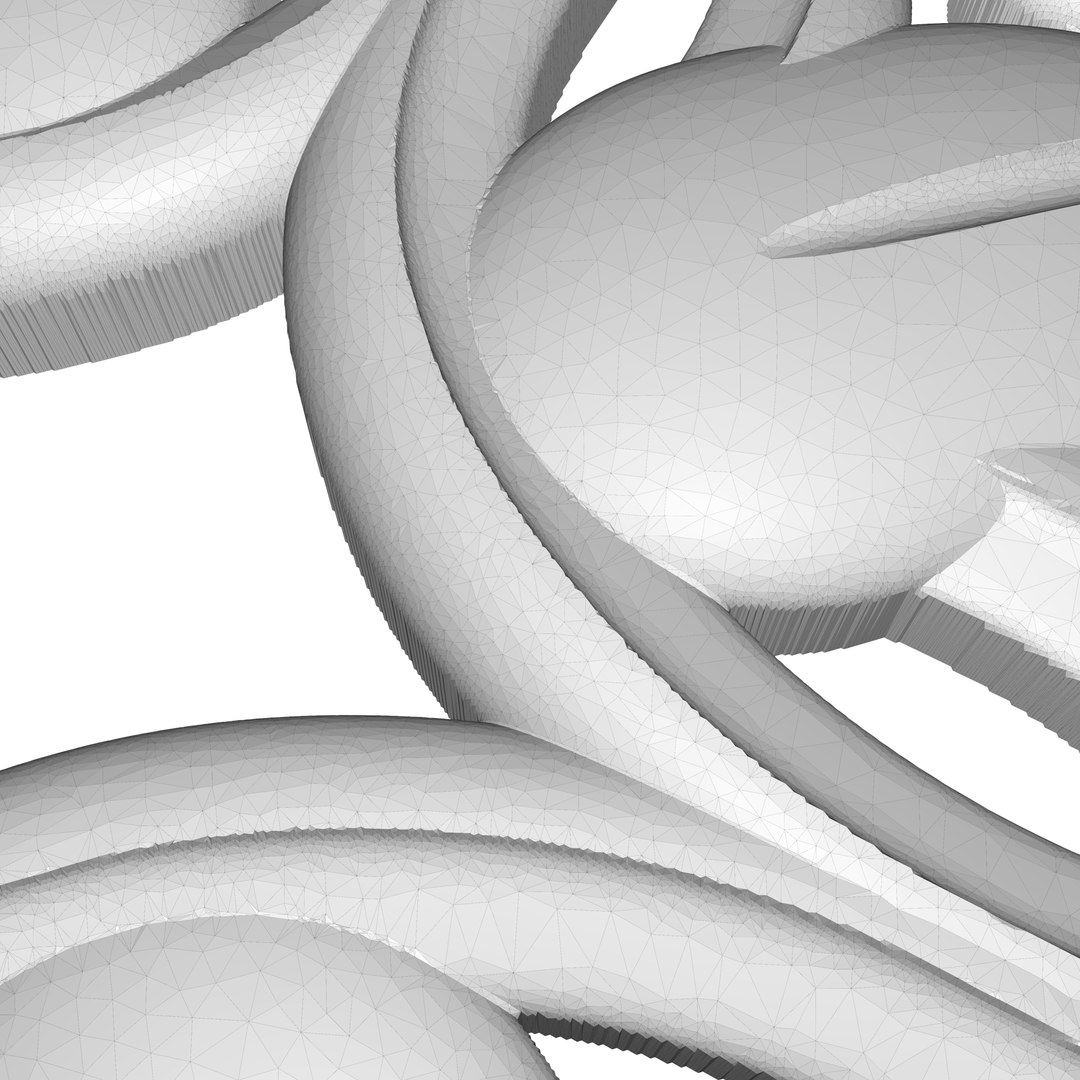 Decorative pattern 3d printing 3D model model - TurboSquid 1720705