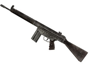 3d model ready g3 rifle