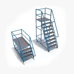 Industrial Warehouse Stairs