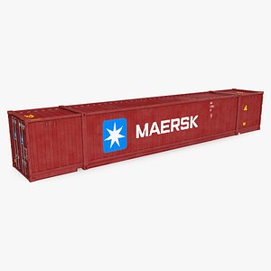 3D Shipping Container 53 Ft