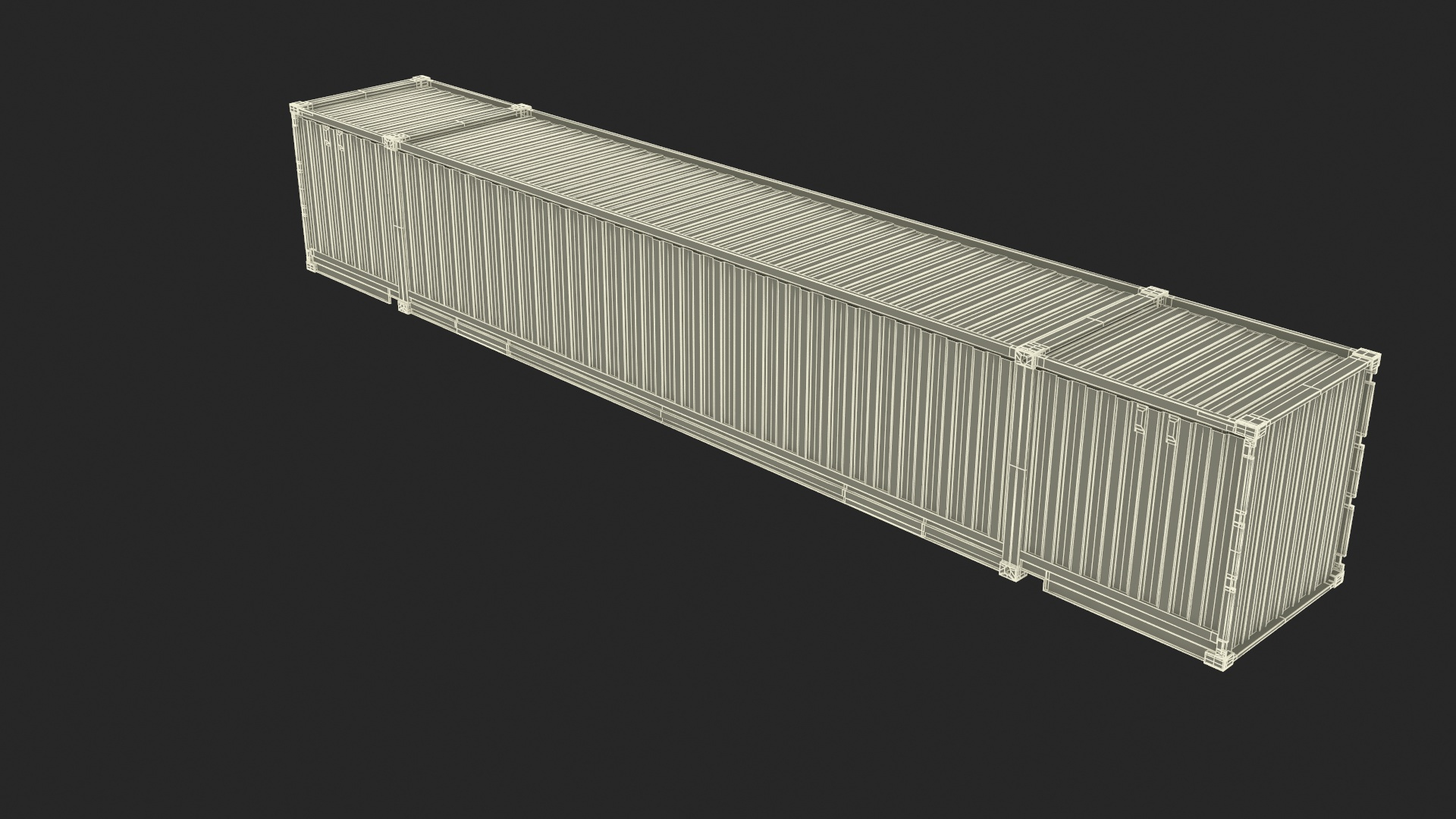 3D Shipping Container 53 Ft - TurboSquid 2164086