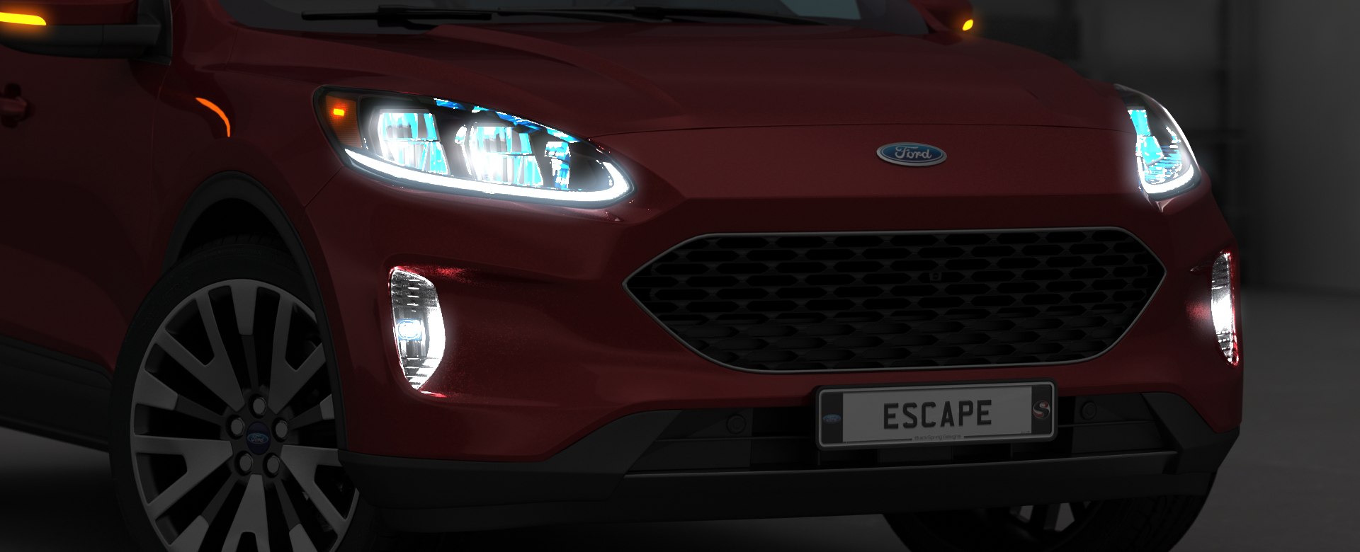 3D Realistic Escape 2020 Interior Model - TurboSquid 1594202