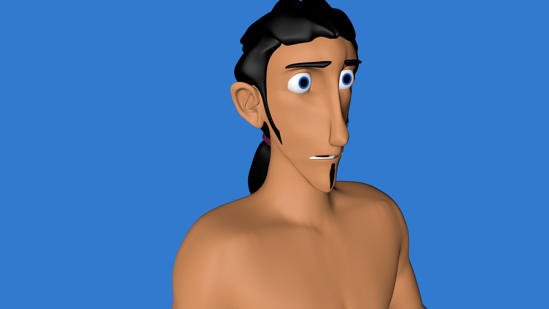 3d Character El Dorado Model