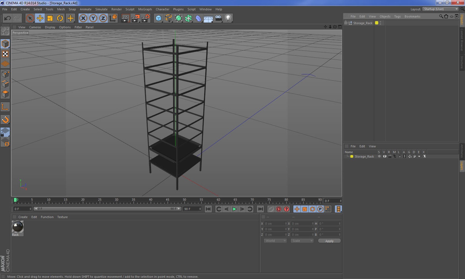 3D model storage rack - TurboSquid 1494147