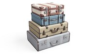 Set of Vintage Suitcases