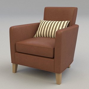 3d model club chair liaigre