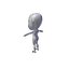 Anime Girl 0 62m basemesh