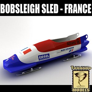 Bobsleigh Sled - France