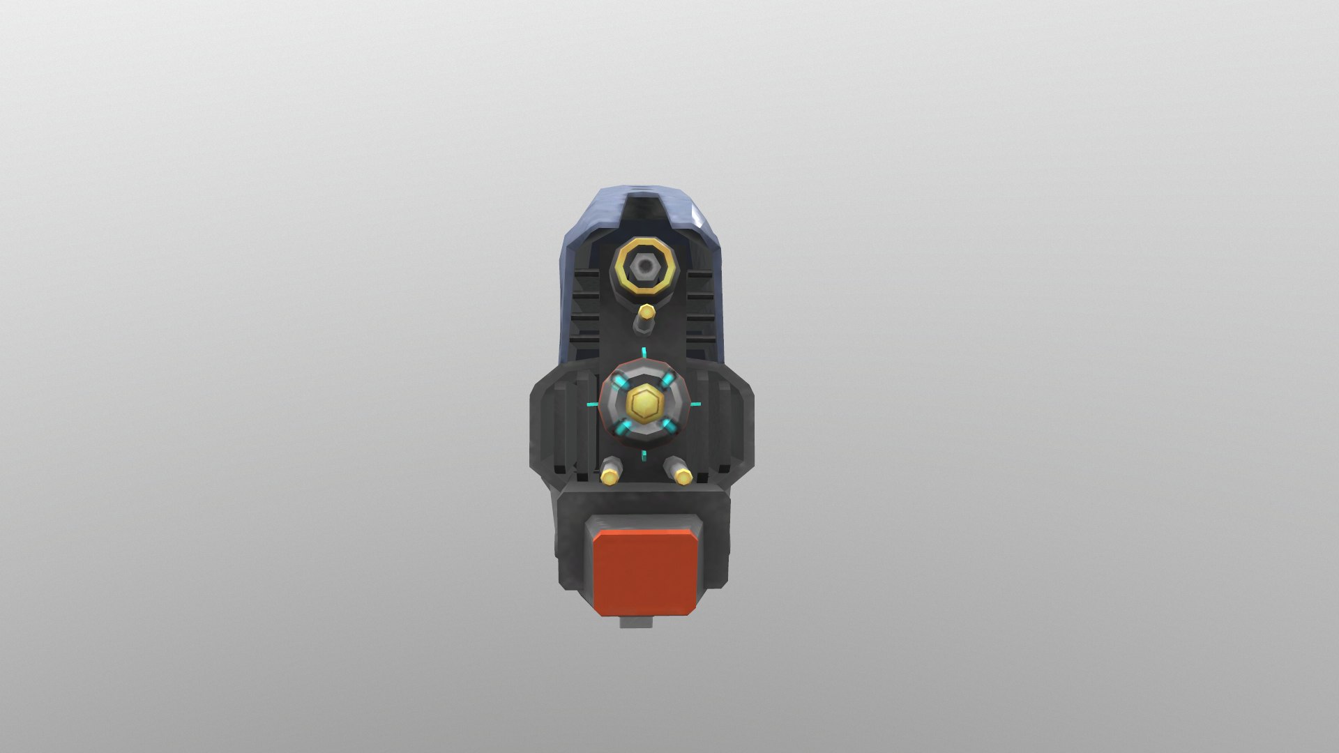Beam Machine Gun Level 2 Model - TurboSquid 2186418