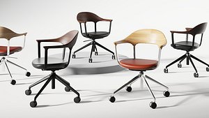 3D Four Armchair model