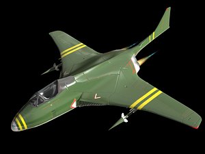 3d aircraft model