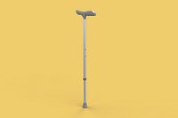 RETRACTABLE WALKING AID ELDERLY ADULT STICK CANE POLE GAIT STAND