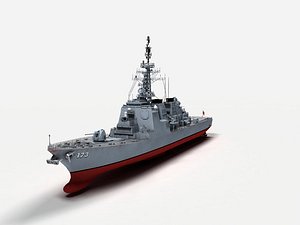 3D class destroyers kongo model