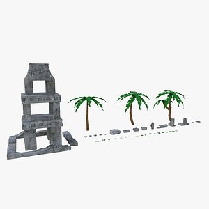 Tropical Forest 3D model