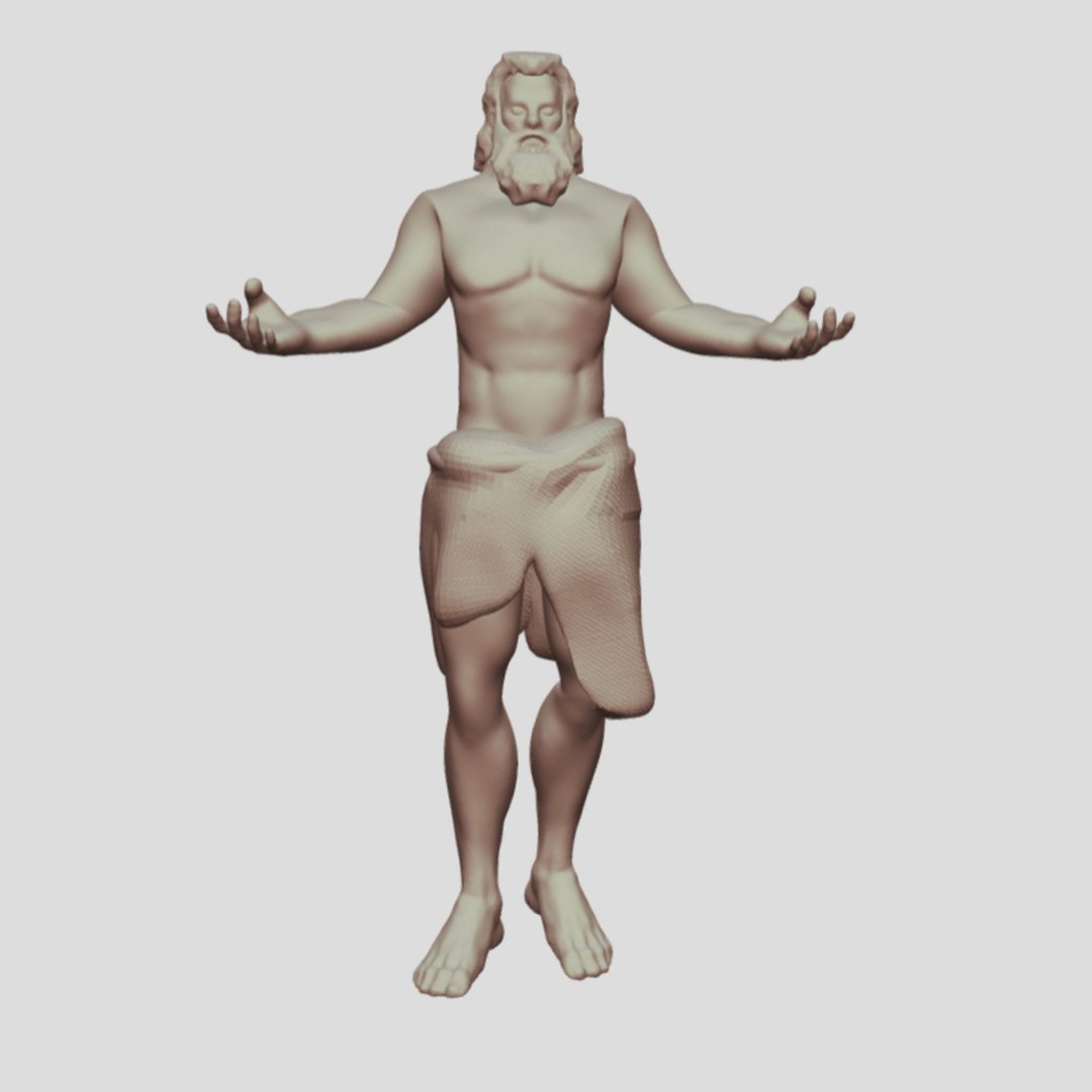 3D Model Greek God - TurboSquid 1603831