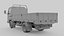 Mitsbishi Fuso flat truck 3D model