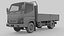 Mitsbishi Fuso flat truck 3D model