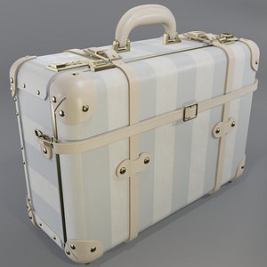 Steamline Illustrator Blue Overnighter 3D model