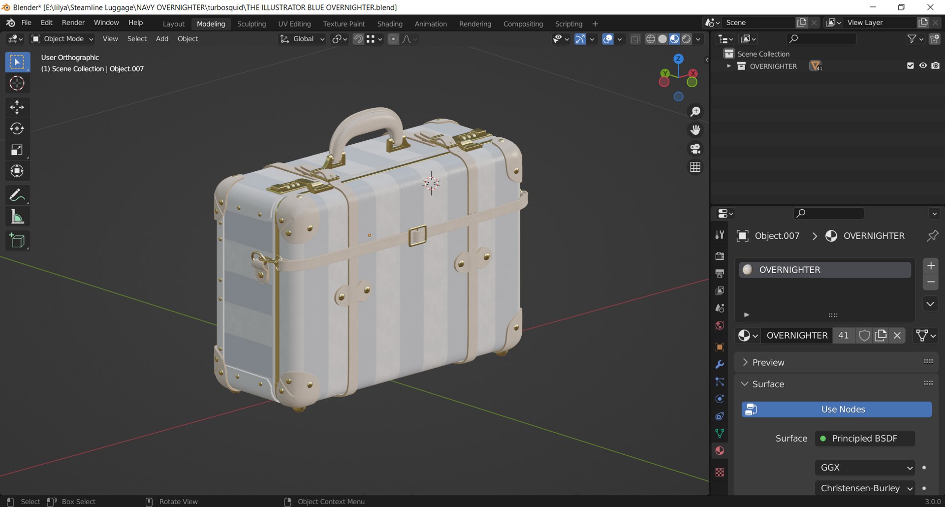 Steamline Illustrator Blue Overnighter 3D model https://p.turbosquid.com/ts-thumb/Tn/u3LZEK/p5/screenshot_1/png/1683649747/1920x1080/fit_q87/80a2c90cde79842a63e3fcfa734d3fc4a850bca1/screenshot_1.jpg