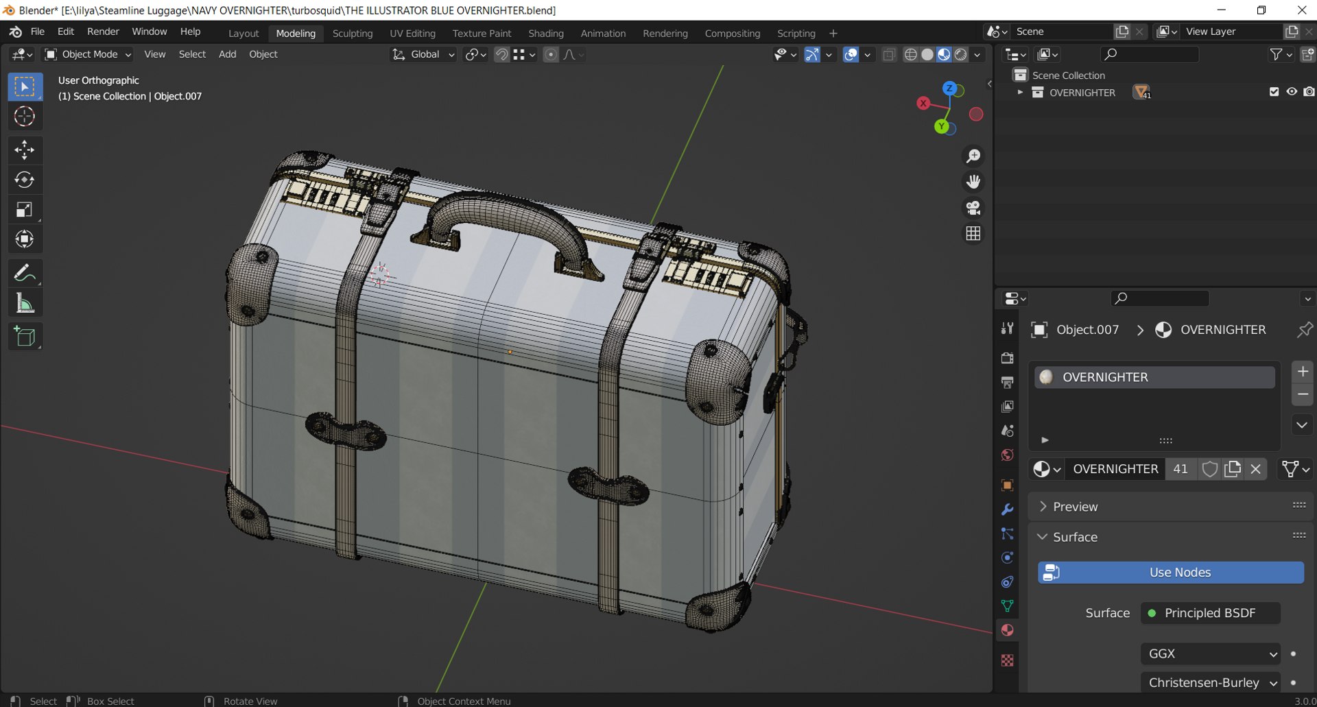 Steamline Illustrator Blue Overnighter 3D model https://p.turbosquid.com/ts-thumb/Tn/u3LZEK/tv/screenshot_2/png/1683649747/1920x1080/fit_q87/661ee0c7f11612e79814c63ea2fd52e84d8b8c4a/screenshot_2.jpg