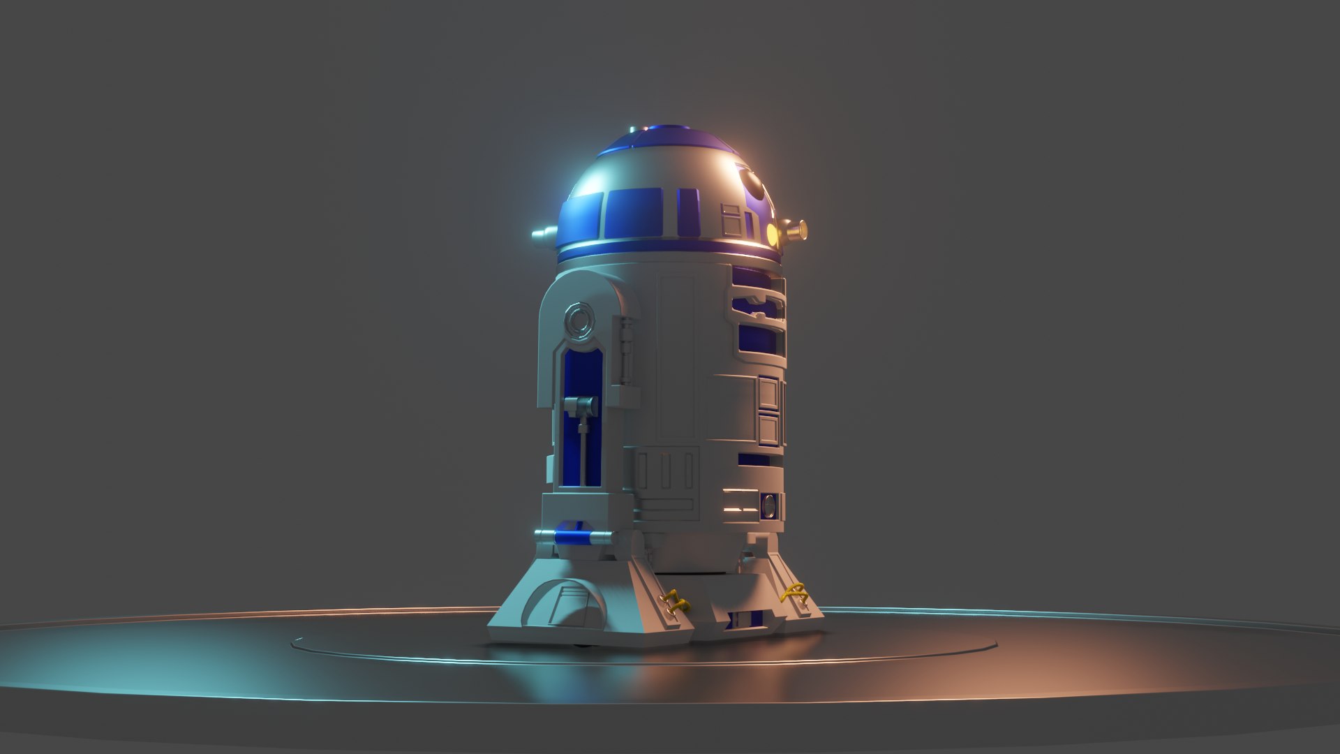 3D R2D2 Model - TurboSquid 1995673