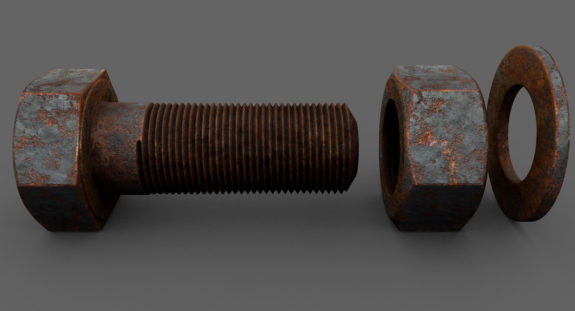 bolt nut rust 3D model https://p.turbosquid.com/ts-thumb/Tn/umFlbT/4Hwjyp7O/pictures0009copy/png/1503938910/1920x1080/fit_q87/ac28612641283040f9752539de5110be4f82344b/pictures0009copy.jpg