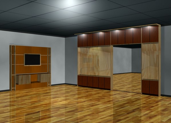 3D model furniture minimalist interior - TurboSquid 1177537